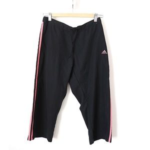 Adidas Y2K Black & Pink Capris